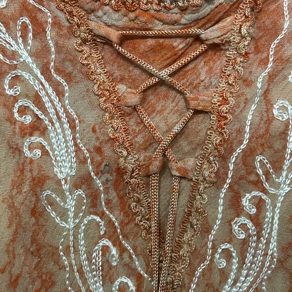 Vintage Canadian Flowy Bohemian Dress - Picture 9 of 9
